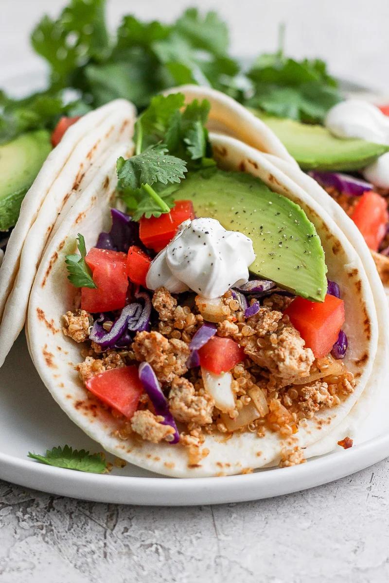Quinoa Tofu Taco Meat for the Table