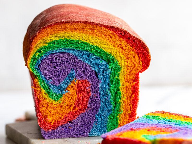 Rainbow Bread for the Table