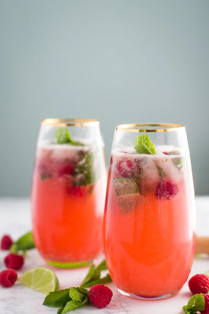 Raspberry Virgin Mojito from the Pantry