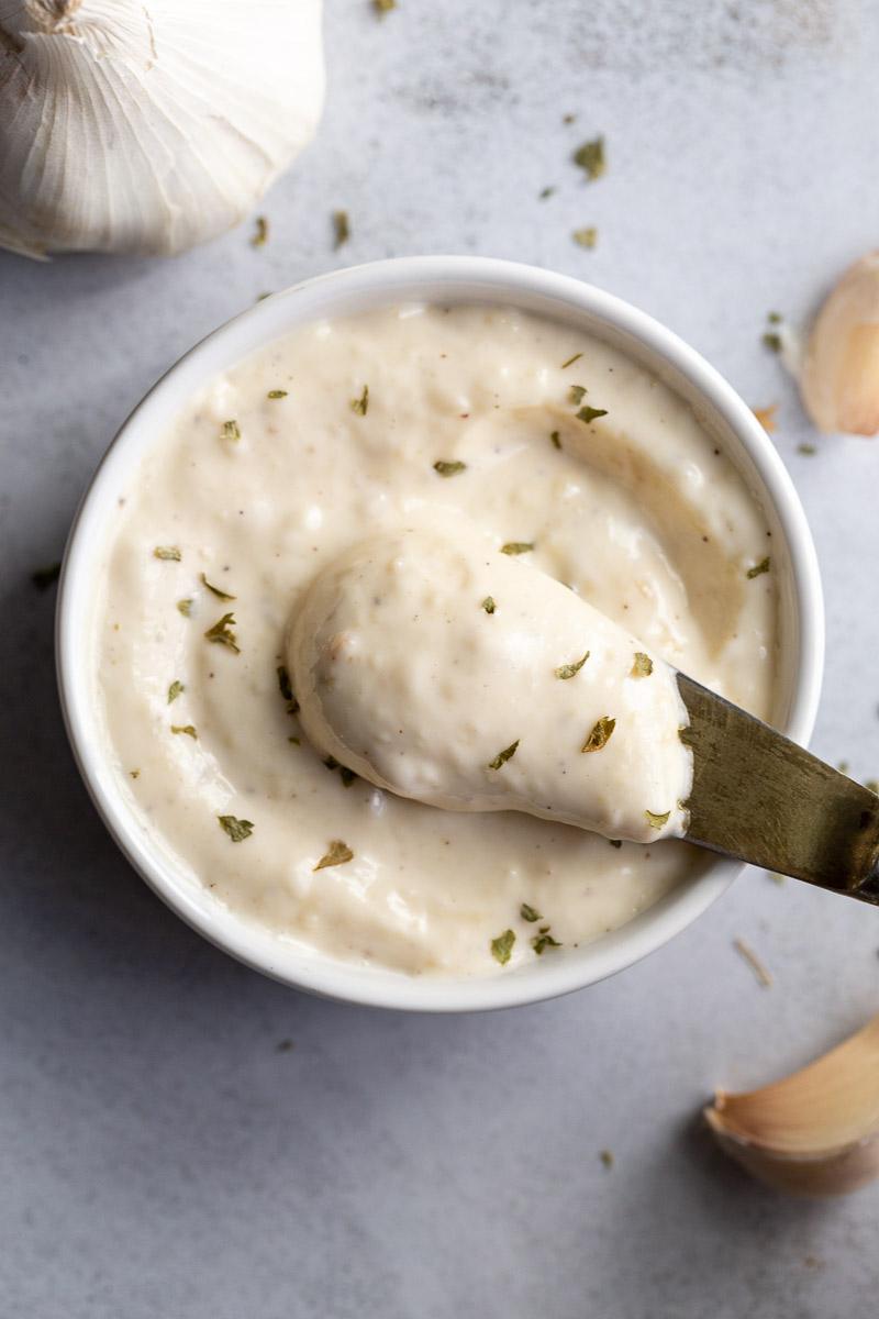 Roasted Garlic Aioli from the Pantry