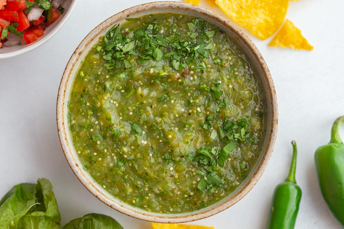 Roasted Salsa Verde at Home