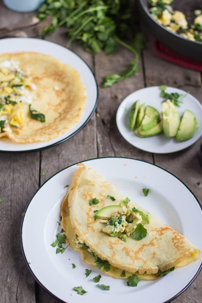 Savory Breakfast Crepes + special announcement on the Stove
