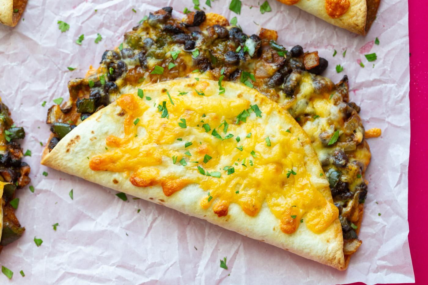 Sheet Pan Black Bean Tacos, Crispy