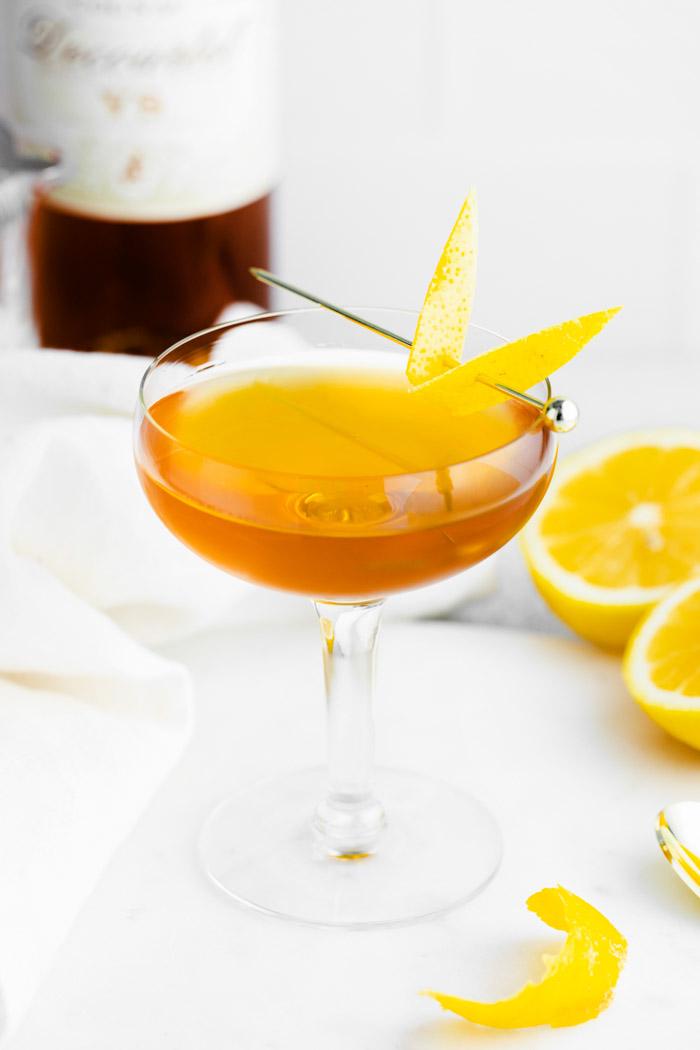 Sidecar Cocktail at Home