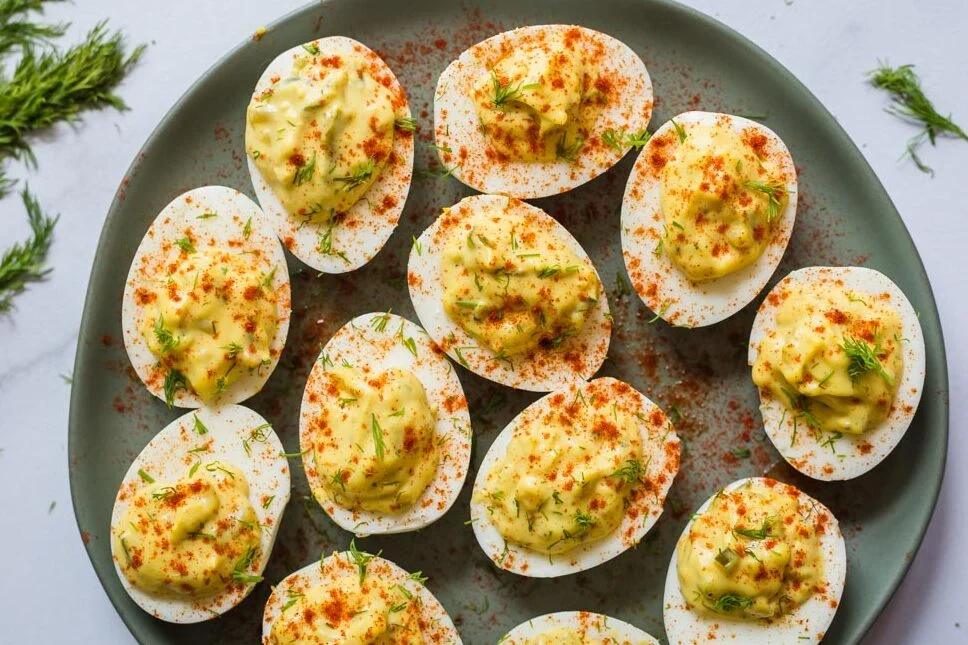 Southern Deviled Eggs at Home