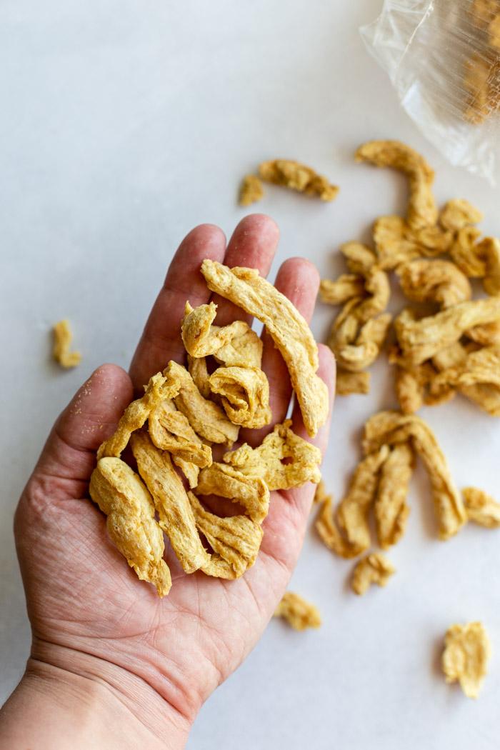 Soy Curl Recipes from the Pantry