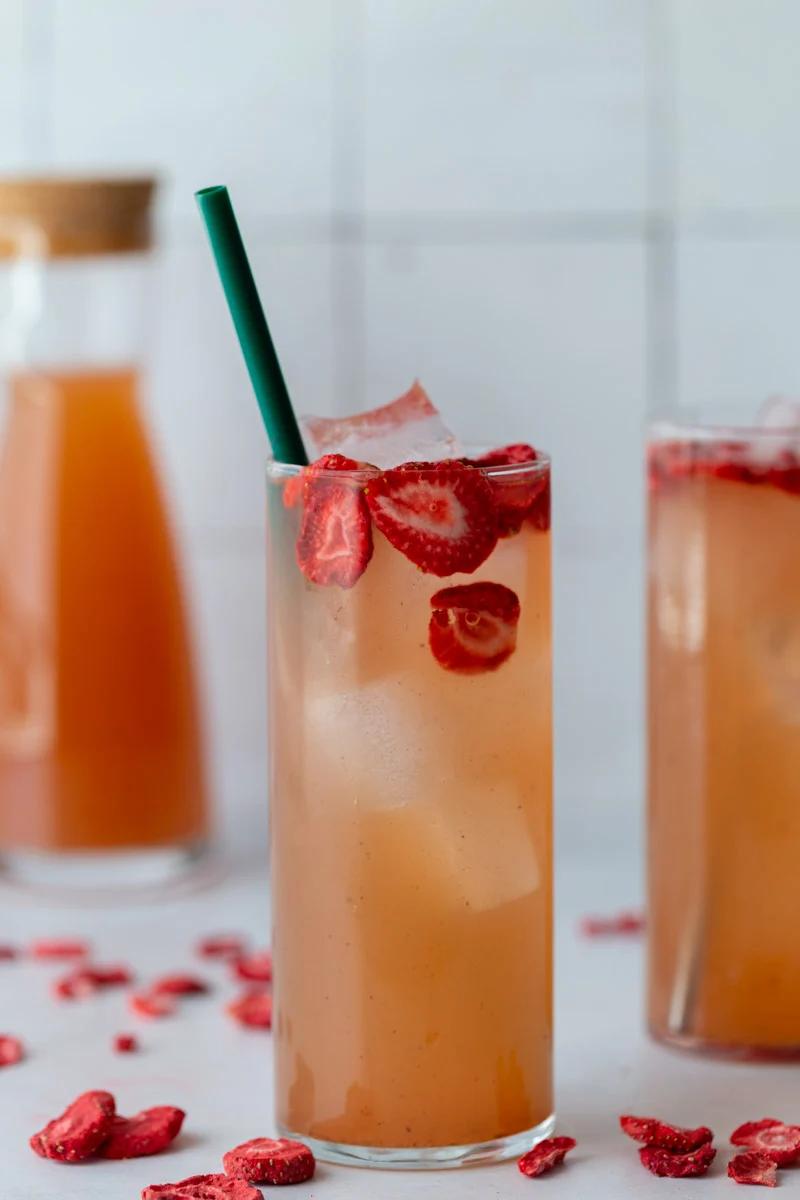 Strawberry Acai Refresher for the Table
