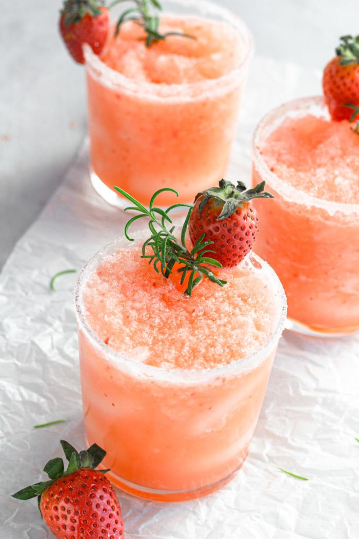Strawberry Salty Dog Cocktail at Home