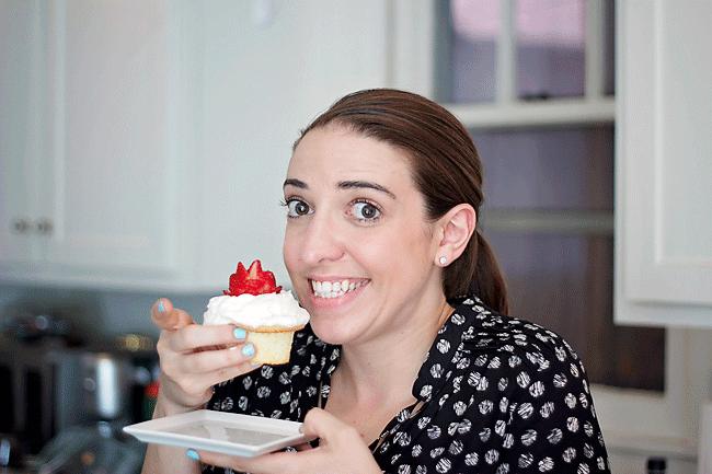 Strawberry Shortcake Cupcakes from the Pantry