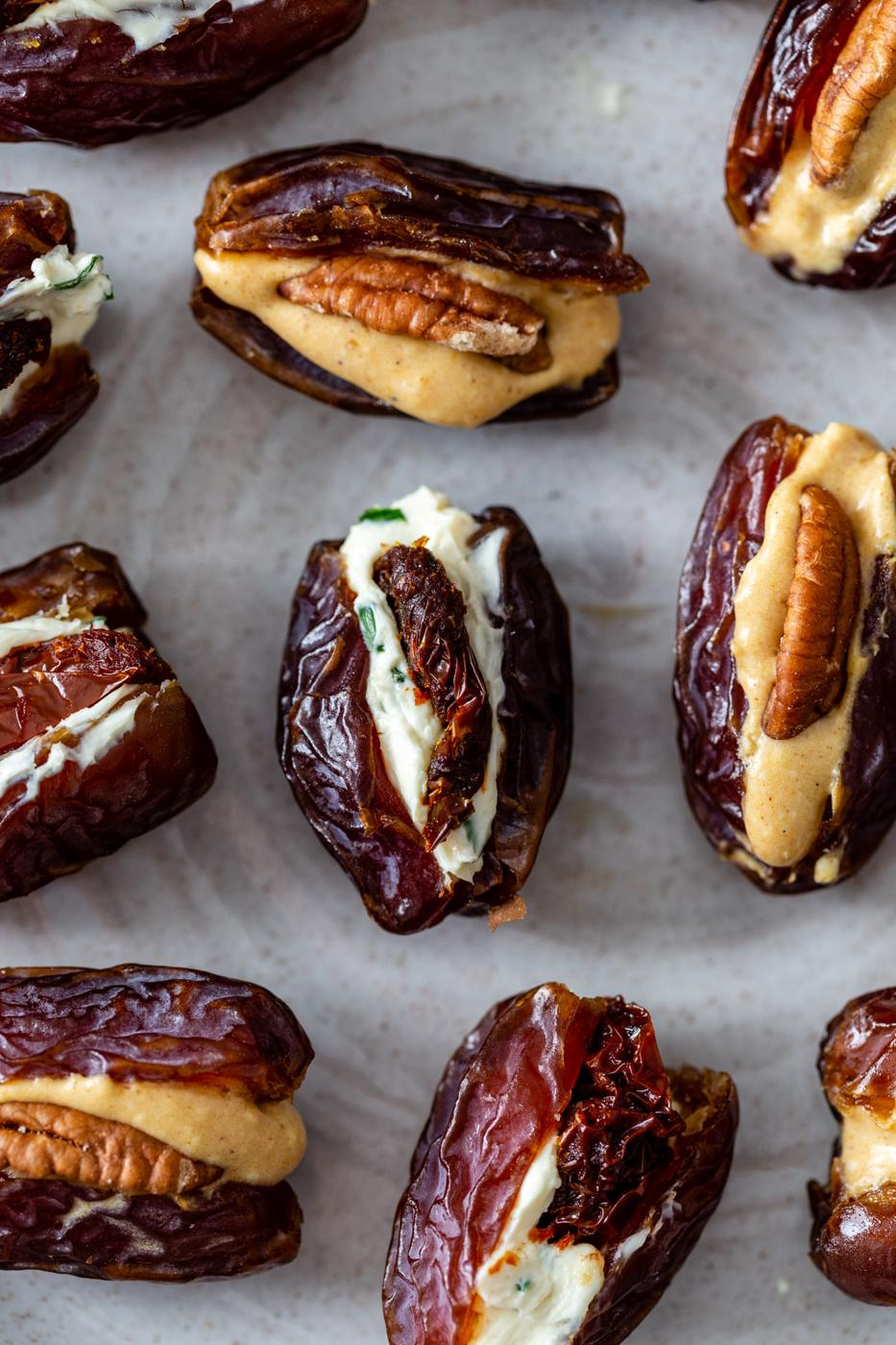 Stuffed Dates: 2 Ways! from the Pantry