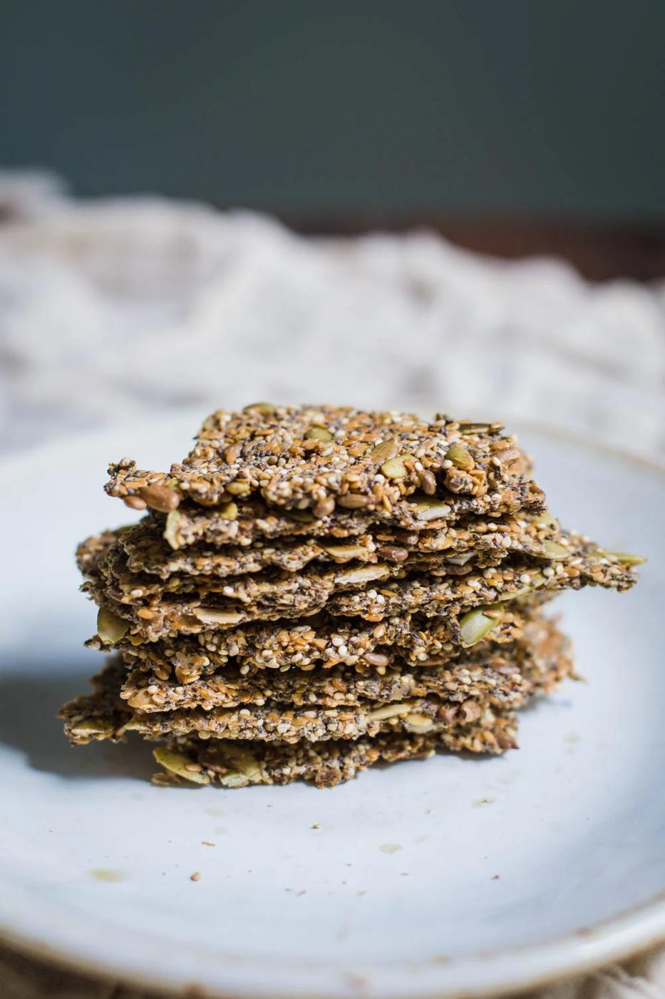 Truly Seed Crackers from the Pantry