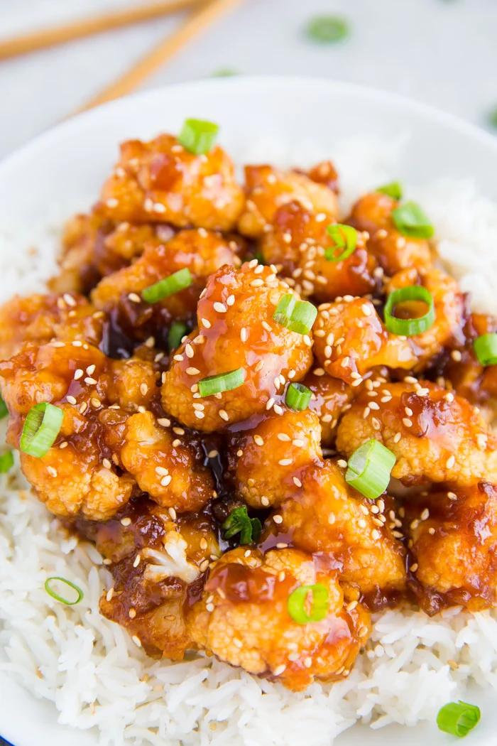 Sweet and Sour Cauliflower for the Table