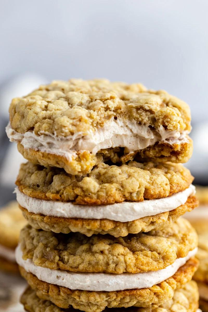 Oatmeal Cream Pies on the Stove