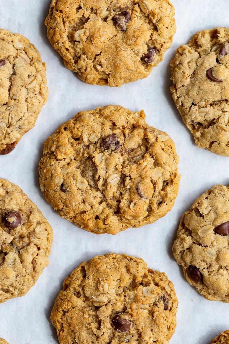 Thick & Chewy Vegan Oatmeal Cookies from the Pantry