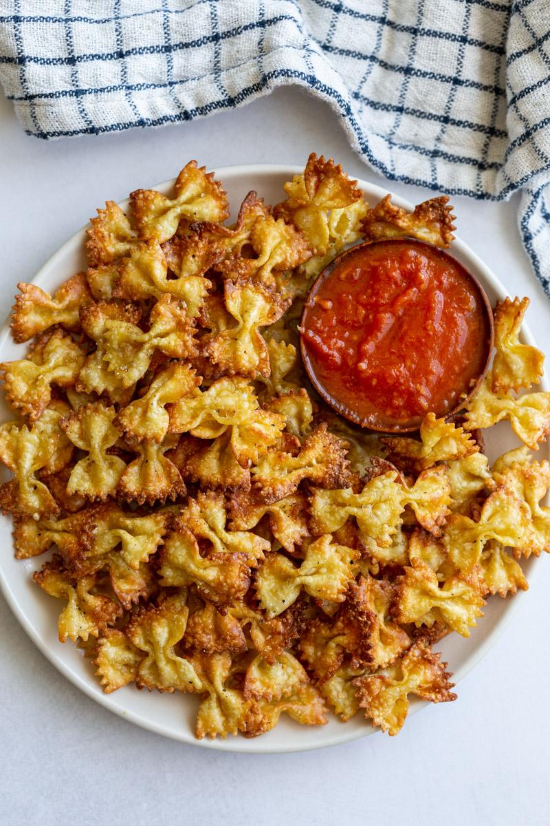 Pasta Chips for the Table