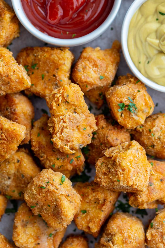 Vegan Chicken Nuggets on the Stove