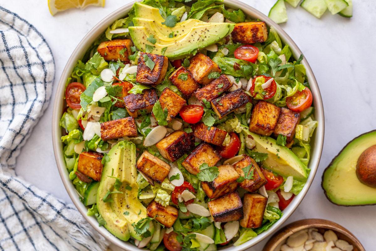 Tofu Salad on the Stove