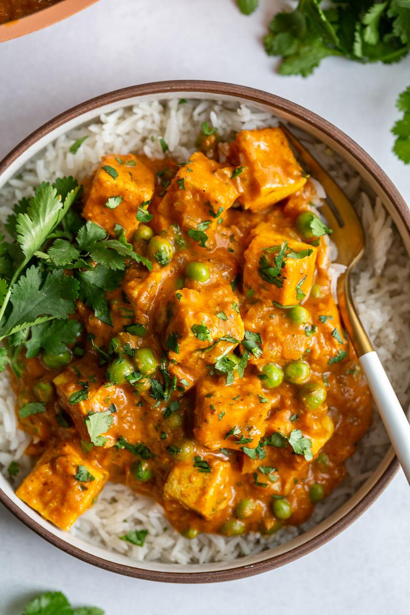 Tofu Curry from the Pantry