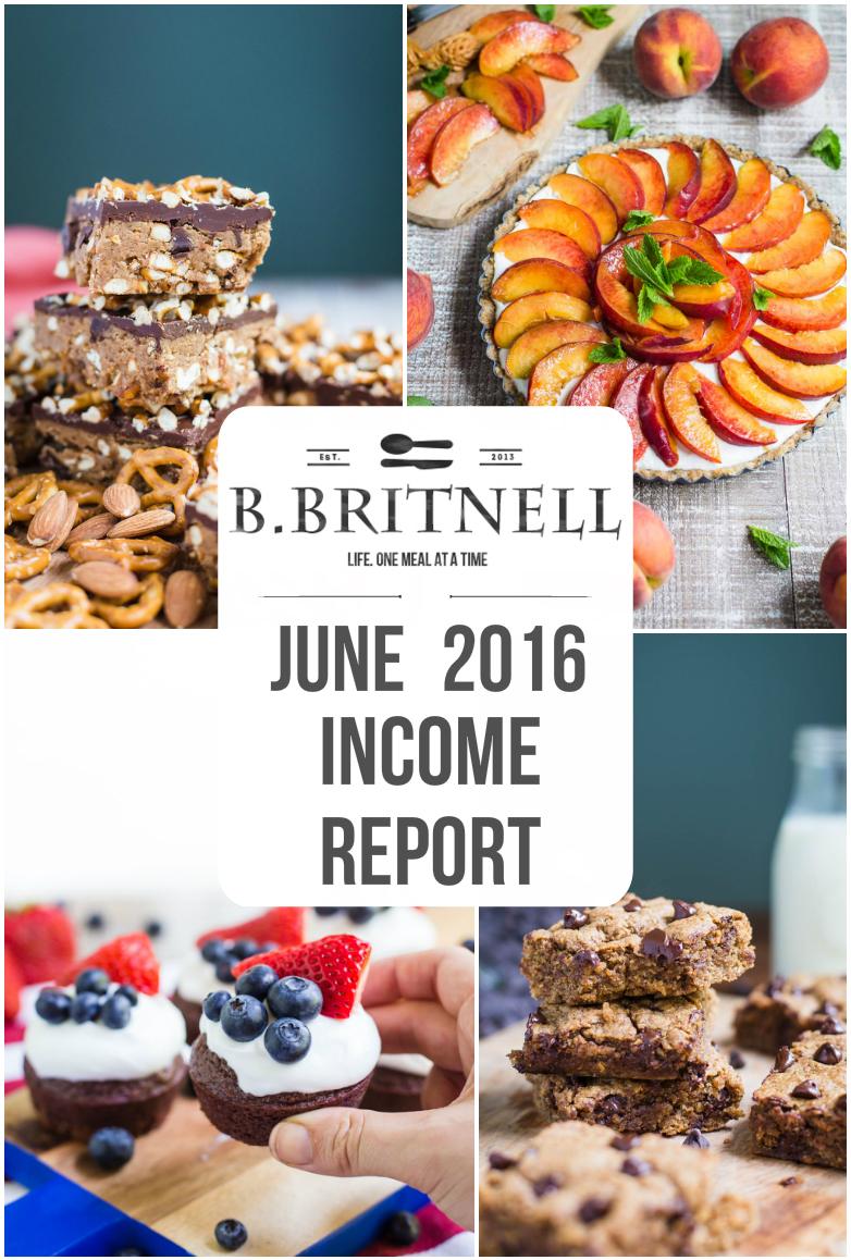Traffic & Income Report: June 2016 at Home