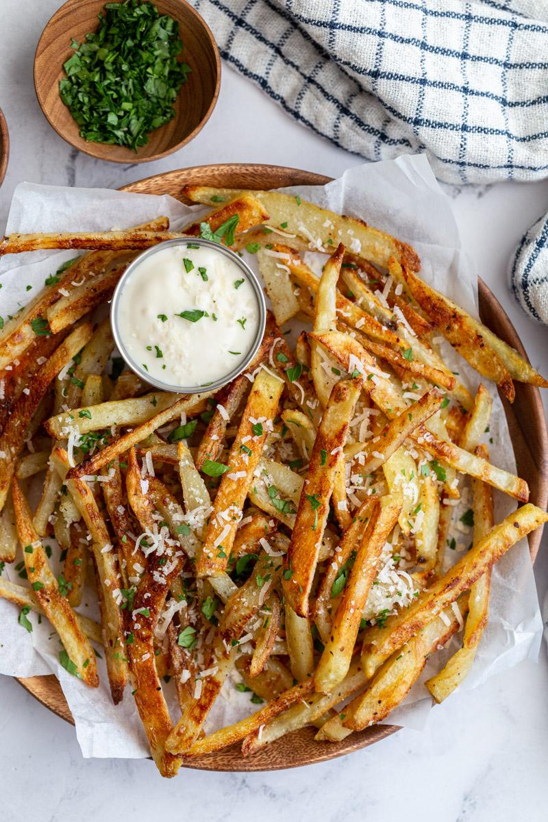 Truffle Fries from the Pantry