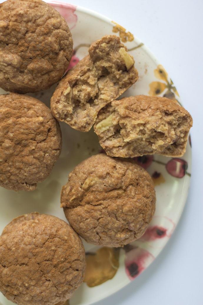 Vegan Apple Cinnamon Muffins for the Table