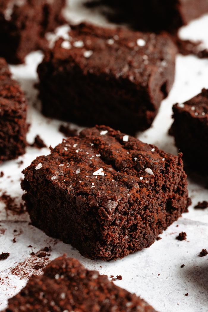 Vegan Brownies on the Stove