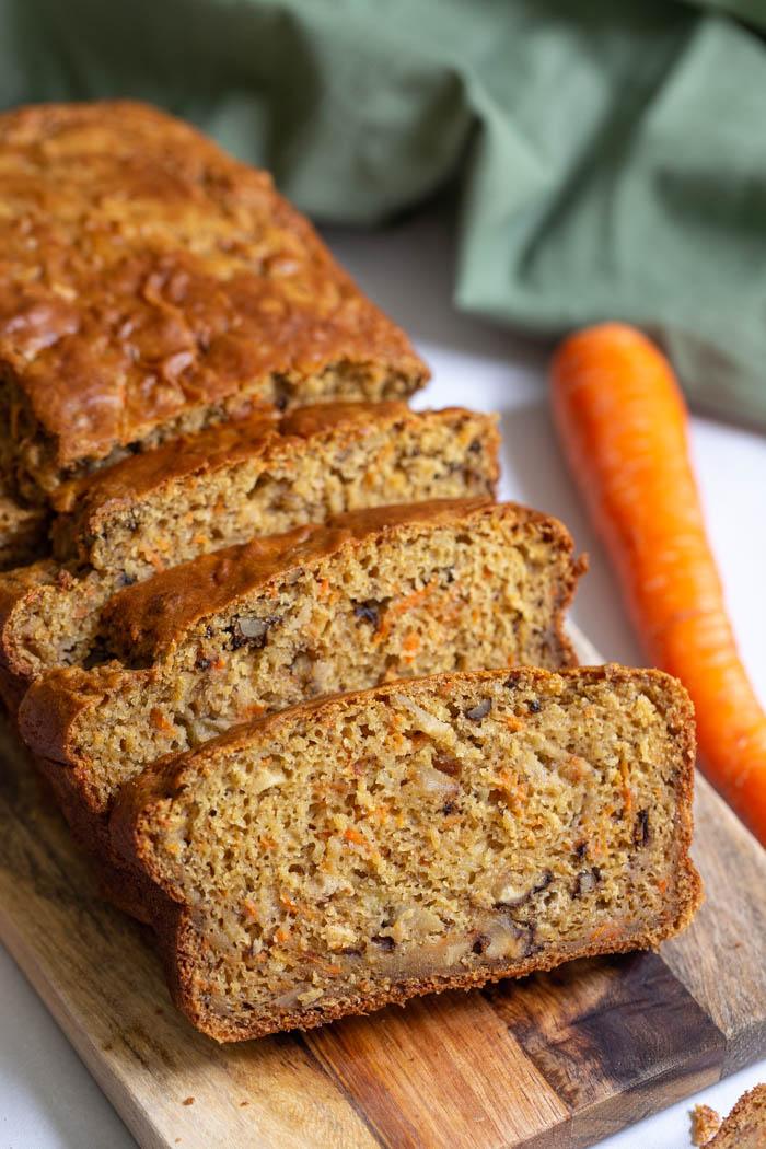 Vegan Carrot Bread for the Table