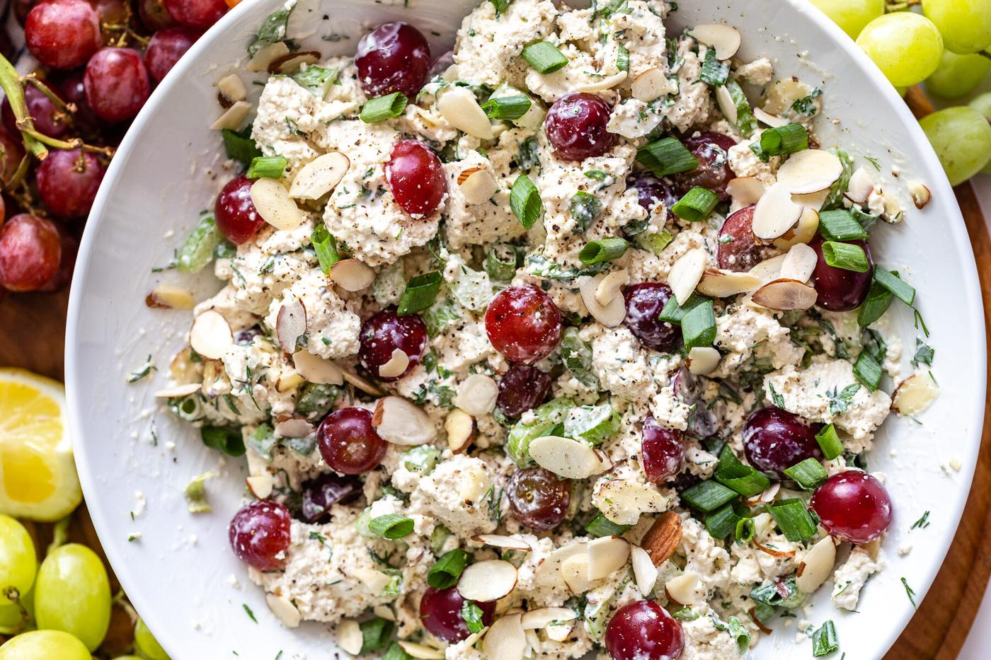 Unfussy Vegan Chicken Salad for the Table