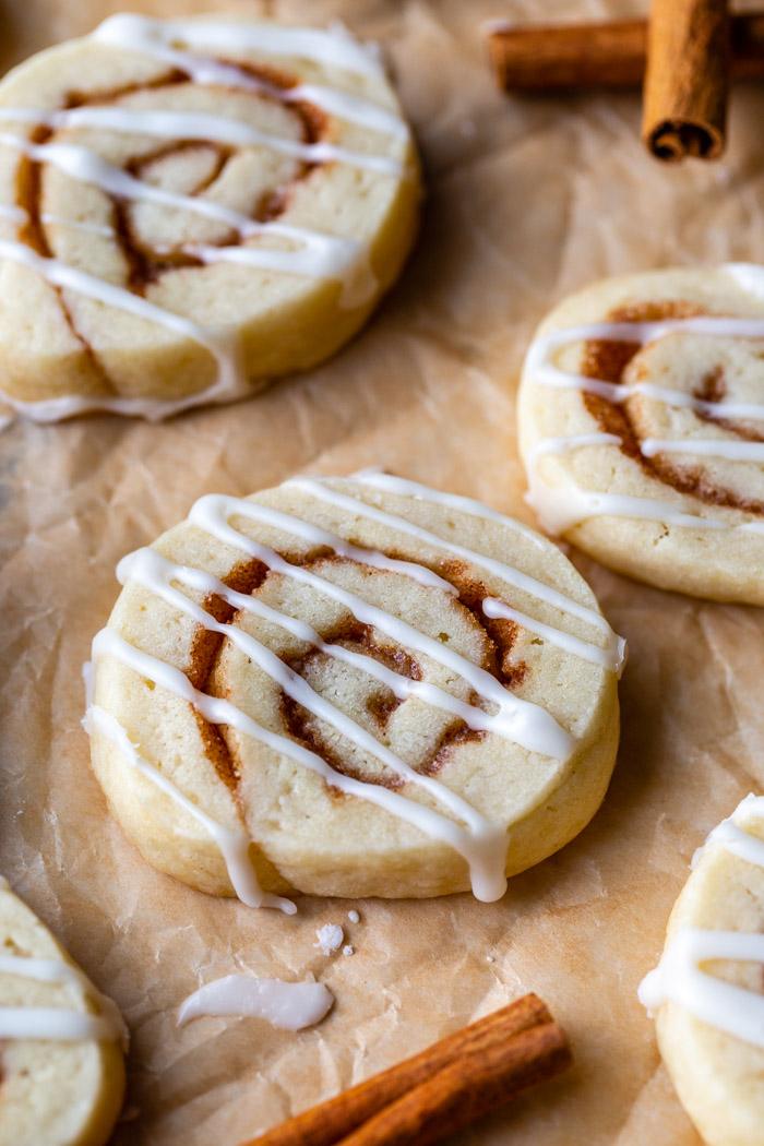 Cinnamon Roll Sugar Cookies from the Pantry
