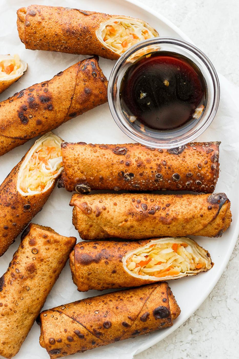 Vegan Egg Rolls from the Pantry