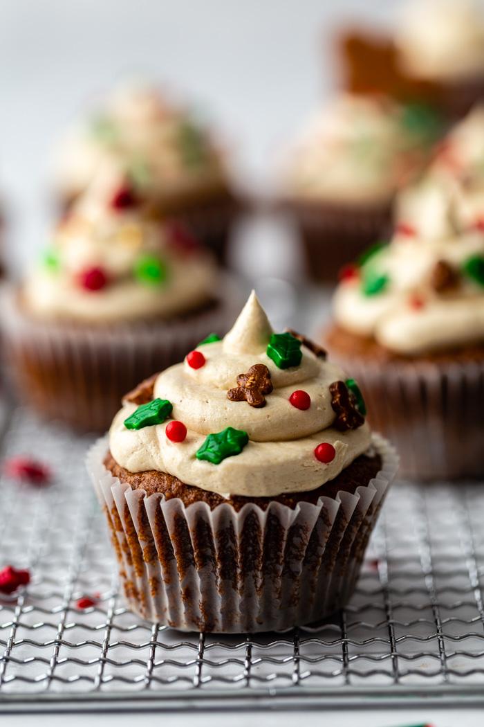 Gingerbread Cupcakes at Home