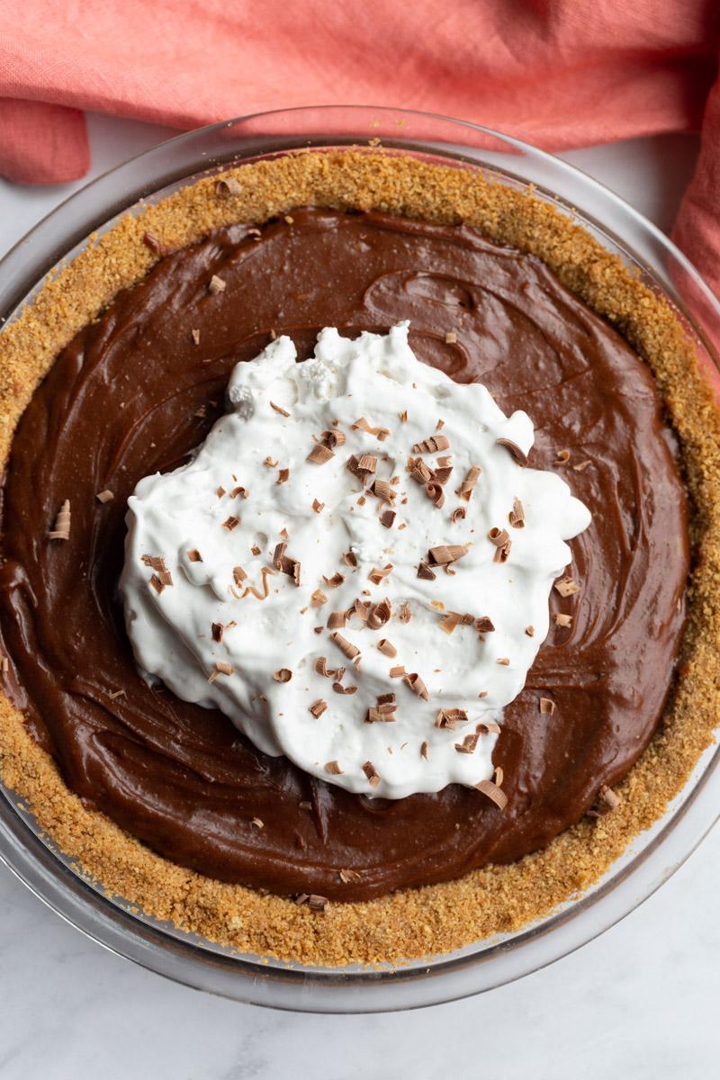 Chocolate Peanut Butter Pie at Home