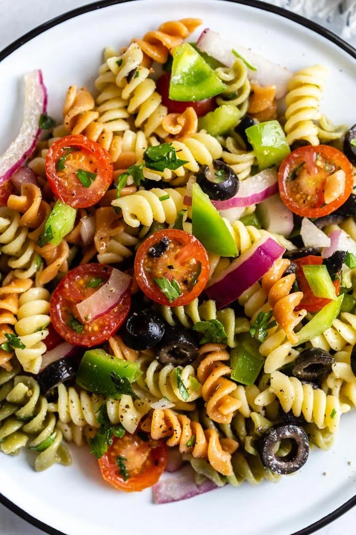 Speedy & Unfussy Pasta Salad from the Pantry