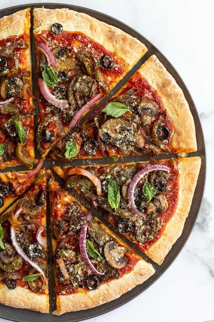 Vegan Pizza at Home