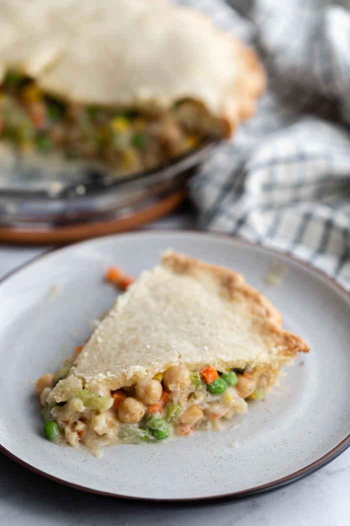 Chickpea Vegan Pot Pie from the Pantry