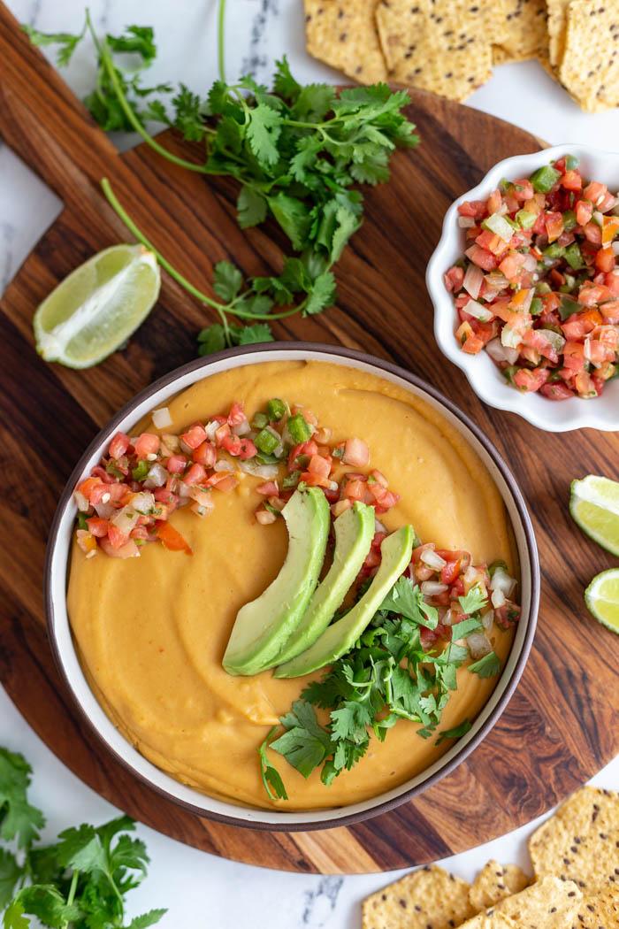 Vegan Nacho Cheese Sauce from the Pantry