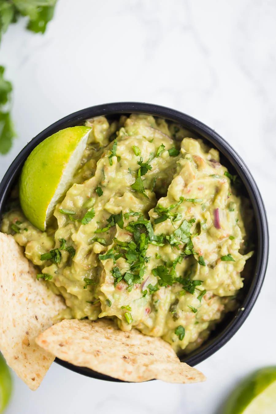 Straightforward From-scratch Guacamole from the Pantry