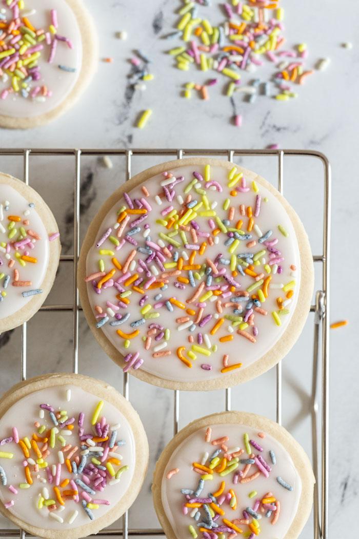 Vegan Sugar Cookies on the Stove