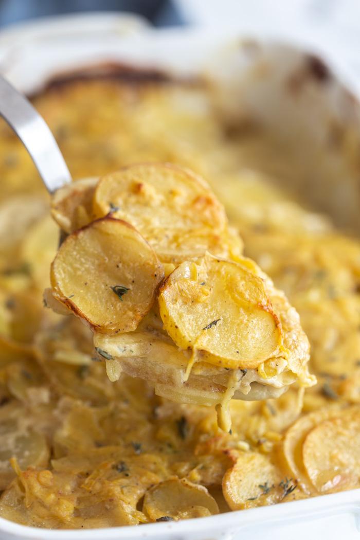 Vegan Scalloped Potatoes for the Table
