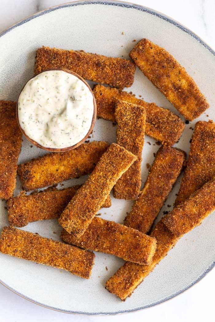Tofu Fish Sticks from the Pantry