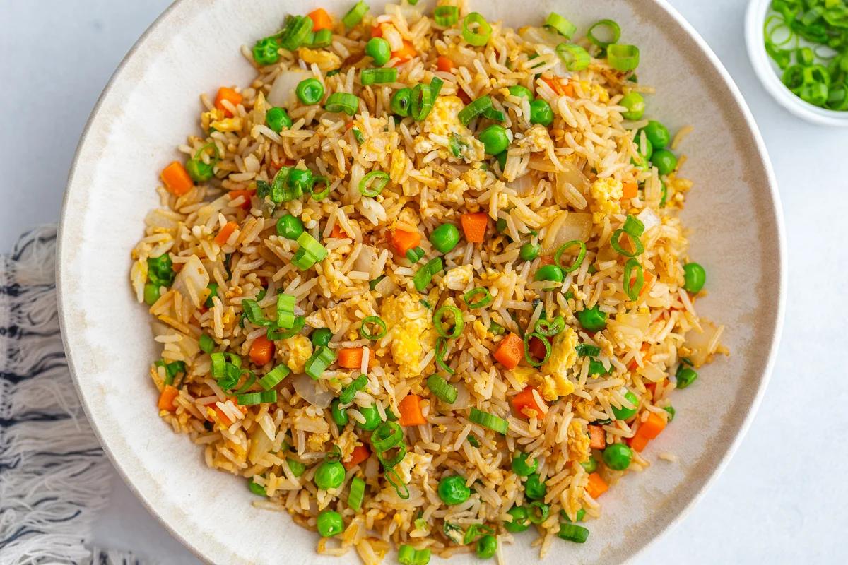 Vegetarian Fried Rice (Better Than Takeout!) for the Table
