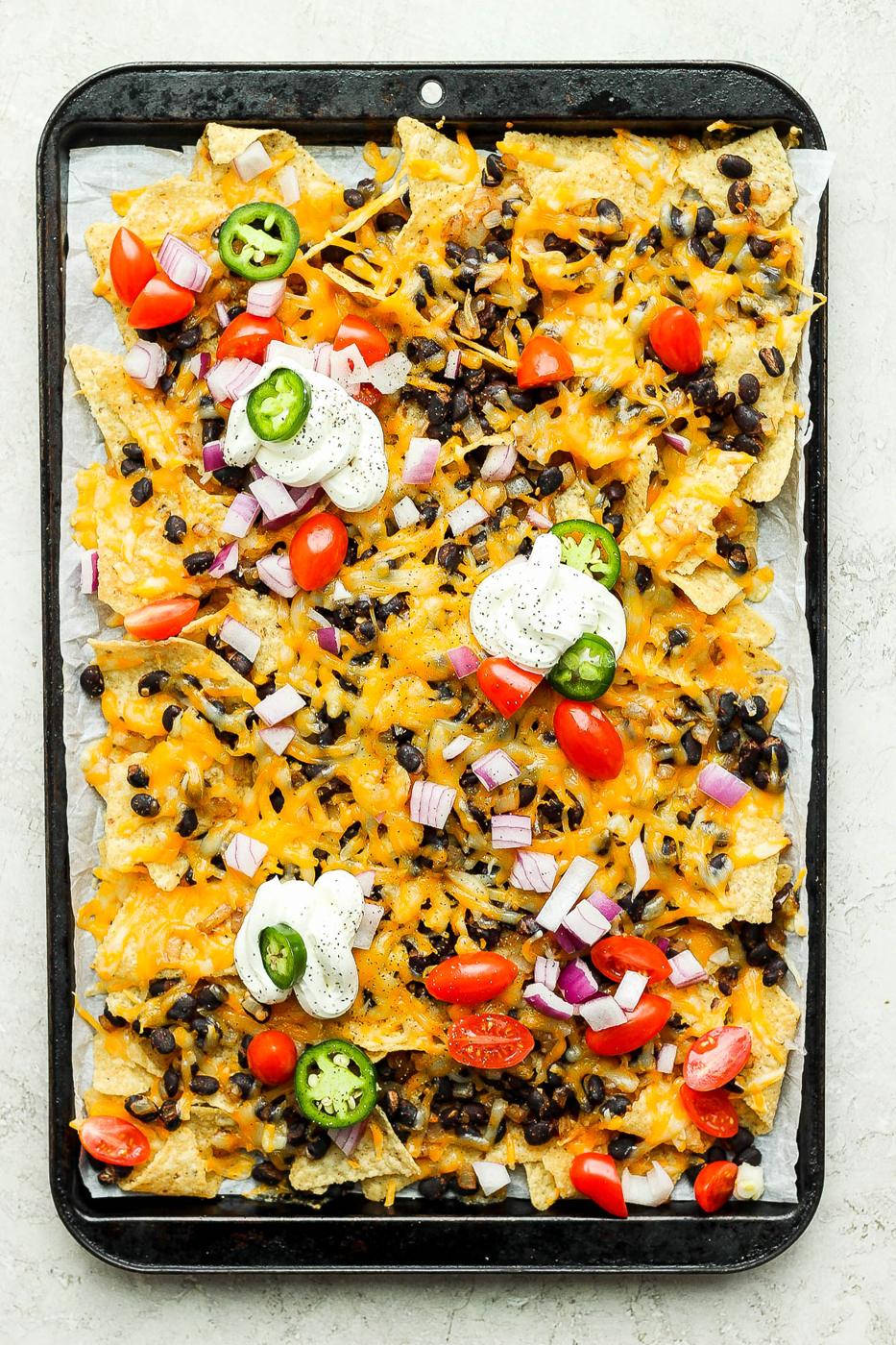 Vegetarian Nachos on the Stove
