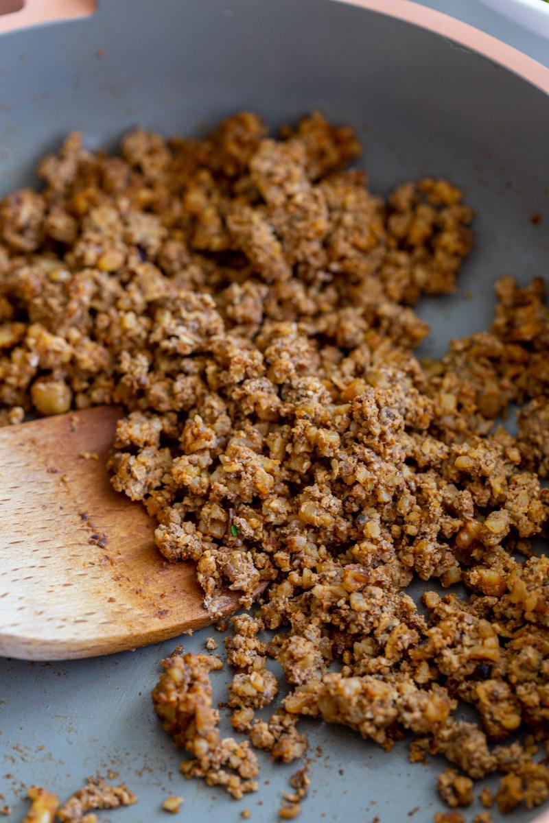 Walnut Taco Meat at Home