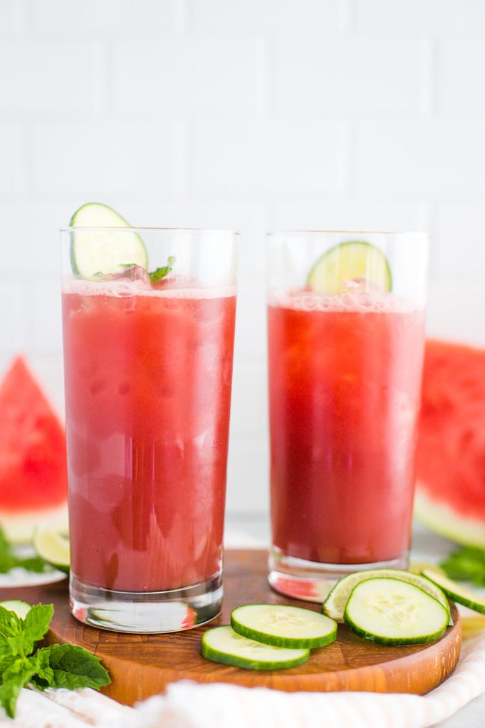 Watermelon Cucumber Juice from the Pantry