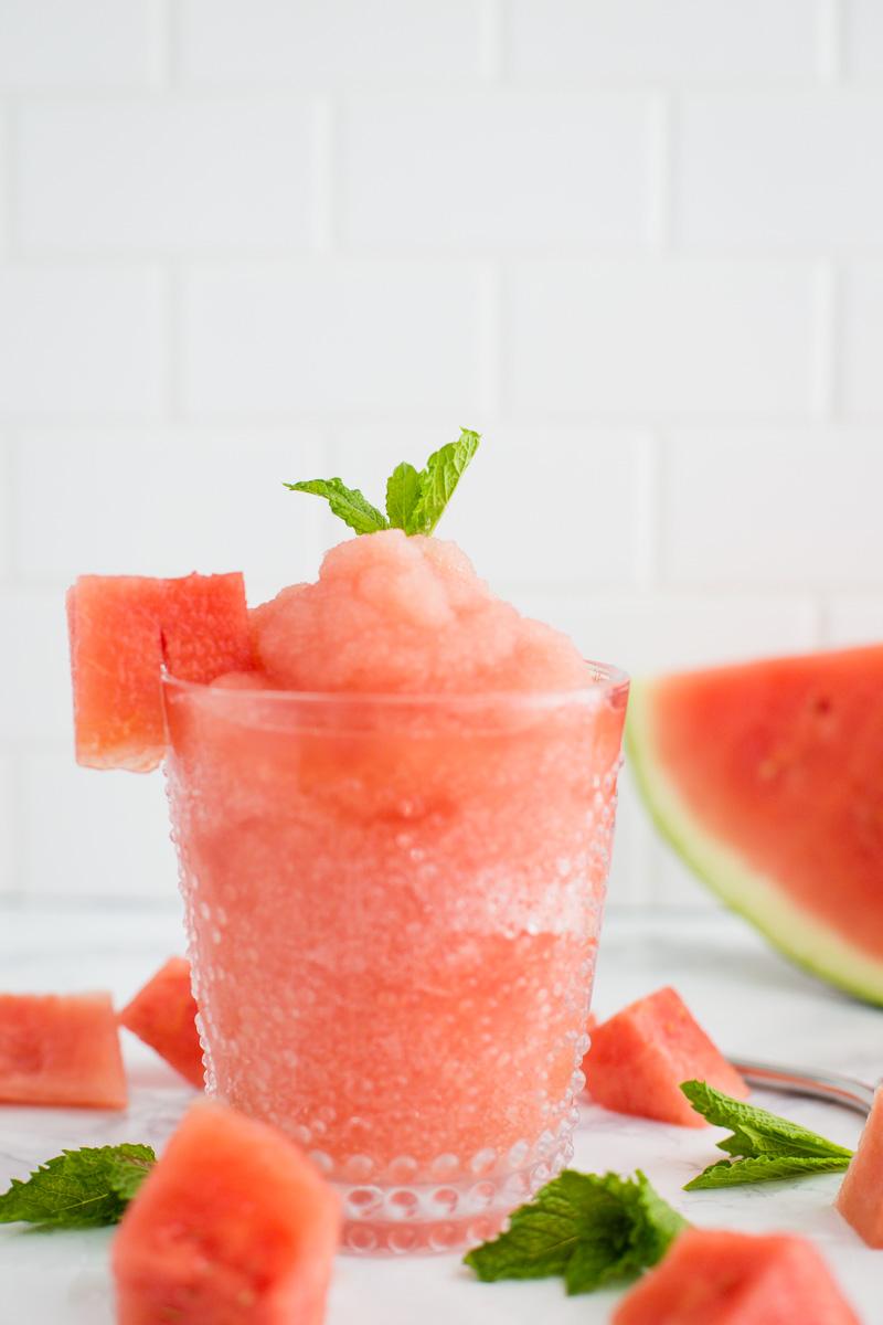 Watermelon White Wine Slushie from the Pantry