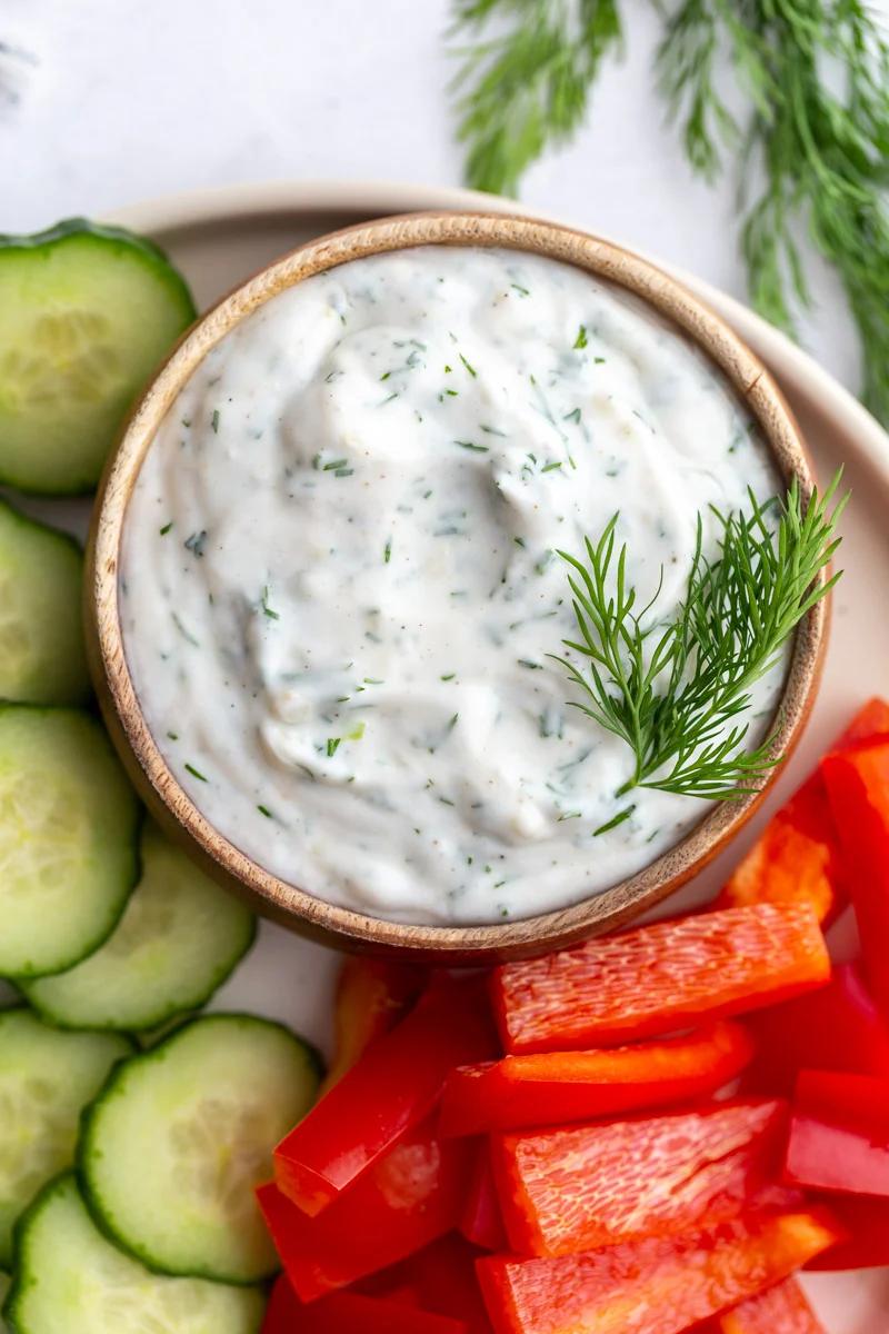Yogurt Dill Sauce at Home