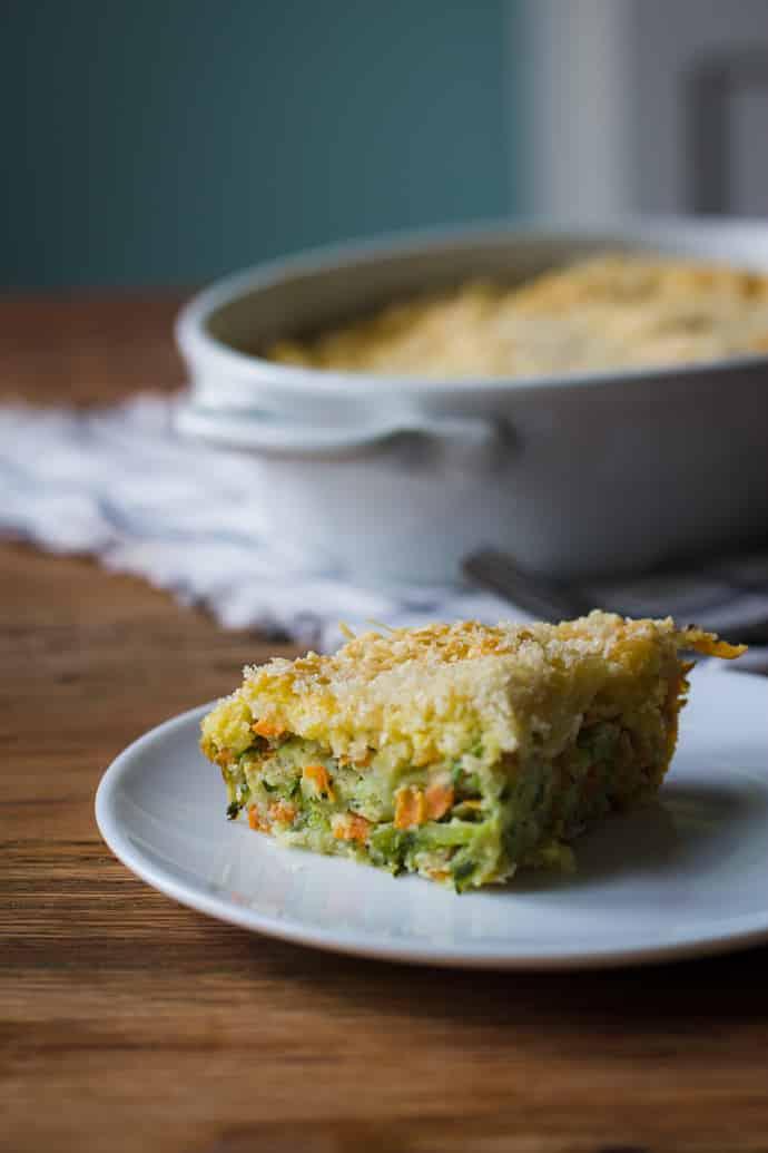 Zucchini Carrot Casserole at Home