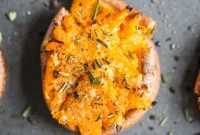 Sweet Potato Garlic Smash