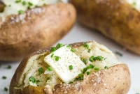 Fluffy Instant Pot Baked Potatoes