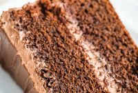 Velvet Vegan Chocolate Cake